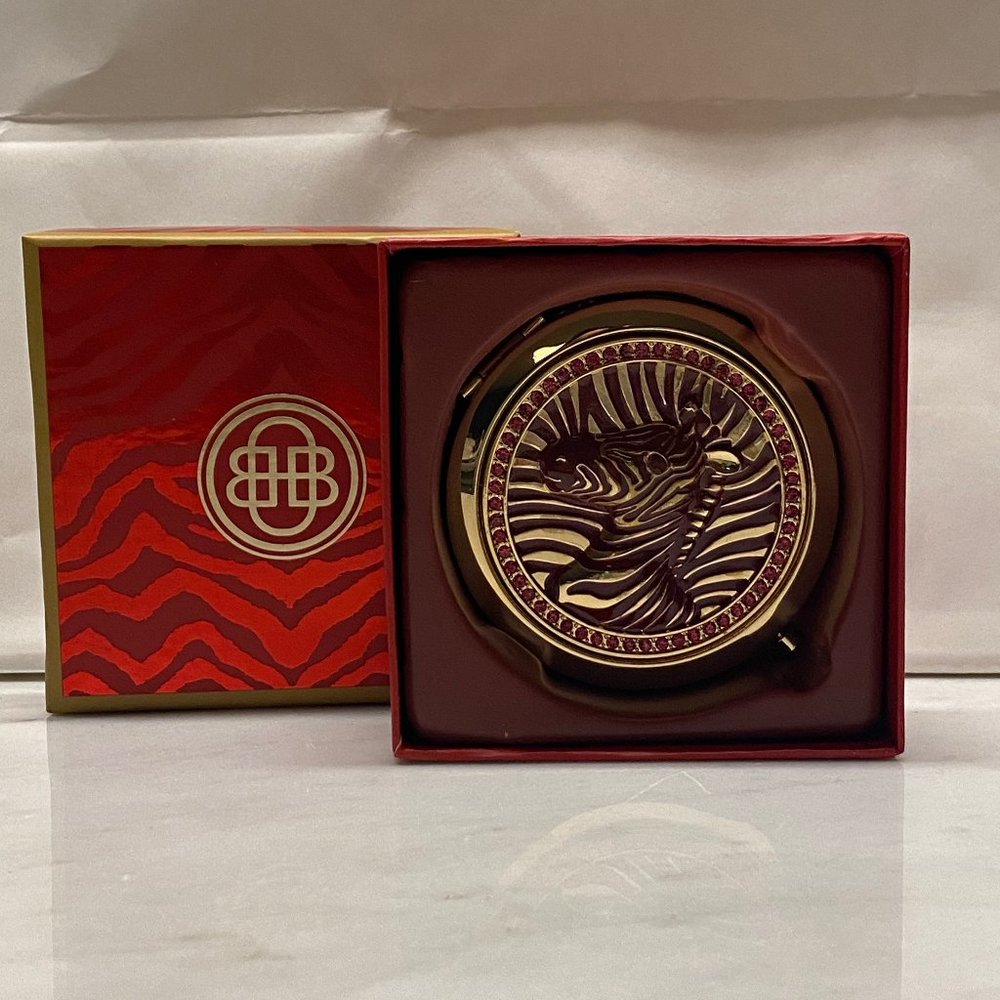NWT Dana Buchman cosmetic purse compact mirror new in box